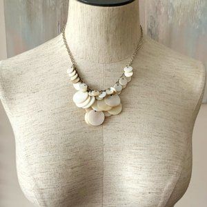 Cream color necklace